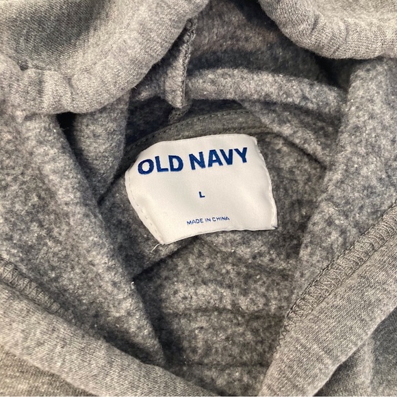 THE SIMPSONS  Old Navy Gray Hoodie Size L Unisex Graphic Sweatshirt - Picture 8 of 10